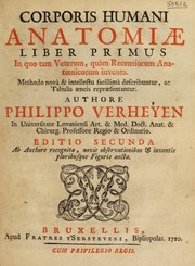 Cover of: Corporis humani anatomiae ... Liber primus ...