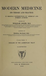 Cover of: Modern medicine | Osler, William Sir