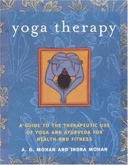 Cover of: Yoga Therapy | A.G. Mohan