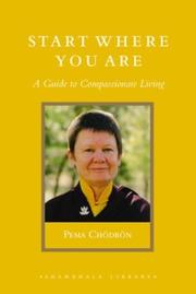 Cover of: Start Where You Are by Pema Chödrön