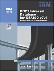 Cover of: DB2 Universal Database for OS/390 v7.1 Application Certification Guide
