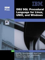 Cover of: DB2 SQL procedural language for Linux, UNIX, and Windows