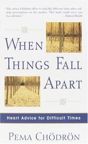 Cover of: When Things Fall Apart by Pema Chödrön