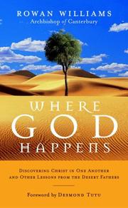 Cover of: Where God happens: discovering Christ in one another