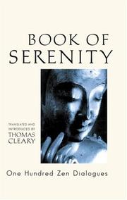 Cover of: The Book of Serenity by Thomas Cleary