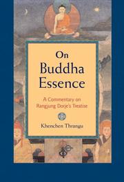 Cover of: On Buddha Essence: A Commentary on Ranjung Dorje's Treatise (Shambhla Pocket Classics)