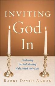 Cover of: Inviting God In: Celebrating the Soul-Meaning of the Jewish Holy Days (Shambhala Pocket Classics)