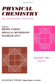Physical Chemistry by Eyring, Henry