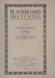 Cover of: Blackboard sketching | Frederick Whitney