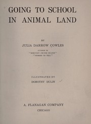 Cover of: Going to school in animal land