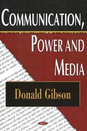 Cover of: Communication, Power, and Media