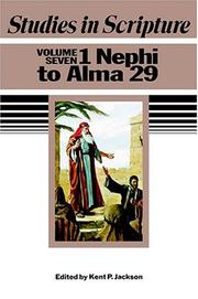 Cover of: Studies in Scripture, Vol. 7: 1 Nephi to Alma 29