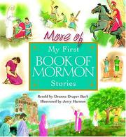 Cover of: More Of My First Book Of Mormon Stories