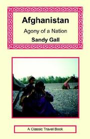 Cover of: Afghanistan by Sandy Gall, Margaret Thatcher