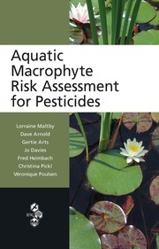 Cover of: Aquatic macrophyte risk assessment for pesticides | 