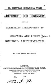 arithmetic-for-beginners-being-an-elementary-introduction-to-cornwell-and-cover