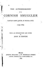 the-autobiography-of-a-cornish-smuggler-captain-harry-carter-of-prussia-cover