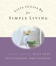 Cover of: Lists to Live By For Simple Living