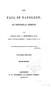 Cover of: The fall of Napoleon | Mitchell, John