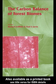 Cover of: CARBON BALANCE OF FOREST BIOMES; ED. BY HOWARD GRIFFITHS.