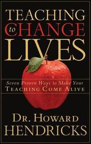 Cover of: Teaching to Change Lives