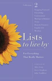 Cover of: Lists to Live By: The Second Collection | 
