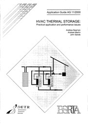 Cover of: Hvac Thermal Storage by A. Seaman, A. Martin, J. Sands