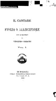 Cover of: Il cantare di Fiorio e Biancifiore