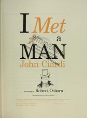 Cover of: I Met a Man (Sandpiper) | John Ciardi