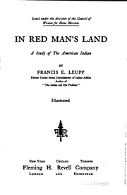 Cover of: In Red Man's Land: A Study of the American Indian