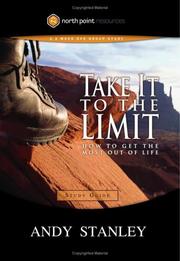 Cover of: Take It to the Limit Study Guide by Andy Stanley