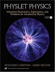 Cover of: Physlet Physics: Interactive Illustrations, Explorations and Problems for Introductory Physics