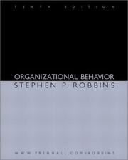 Cover of: Organizational Behavior and Skills Self Assessment Library V2.0 CD-ROM, 10th Edition by Stephen P. Robbins