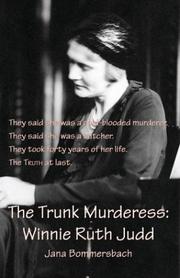 Cover of: The Trunk Murderess by Jana Bommersbach