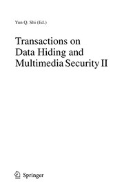 Cover of: Transactions on data hiding and multimedia security