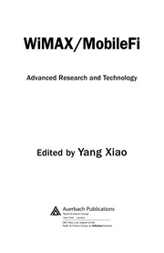 Cover of: WiMAX/MobileFI | 
