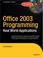 Cover of: Office 2003 Programming