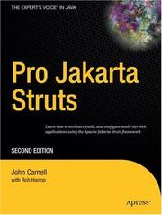 Cover of: Pro Jakarta Struts by John Carnell