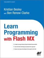 Cover of: Learn Programming with Flash MX