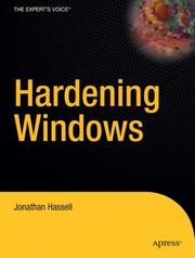 Cover of: Hardening Windows by Jonathan Hassell