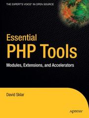 Cover of: Essential PHP tools: modules, extensions, and accelerators