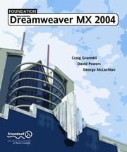 Cover of: Foundation Macromedia Dreamweaver MX 2004