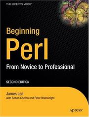 Cover of: Beginning Perl