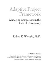 Cover of: Adaptive project framework | Robert K. Wysocki