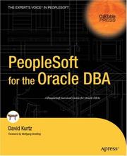 Cover of: PeopleSoft for the Oracle DBA (Oaktable Press)