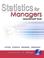 Cover of: Statistics for Managers Using Microsoft Excel, Fourth Edition