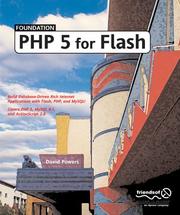 Cover of: Foundation PHP 5 for Flash (Foundation) by David Powers