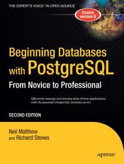 Cover of: Beginning Databases with PostgreSQL by Neil Matthew, Richard Stones