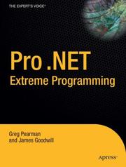 Cover of: Pro .NET 2.0 Extreme Programming (Expert's Voice)
