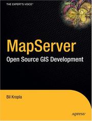 Cover of: Beginning MapServer: Open Source GIS Development (Expert's Voice in Open Source)